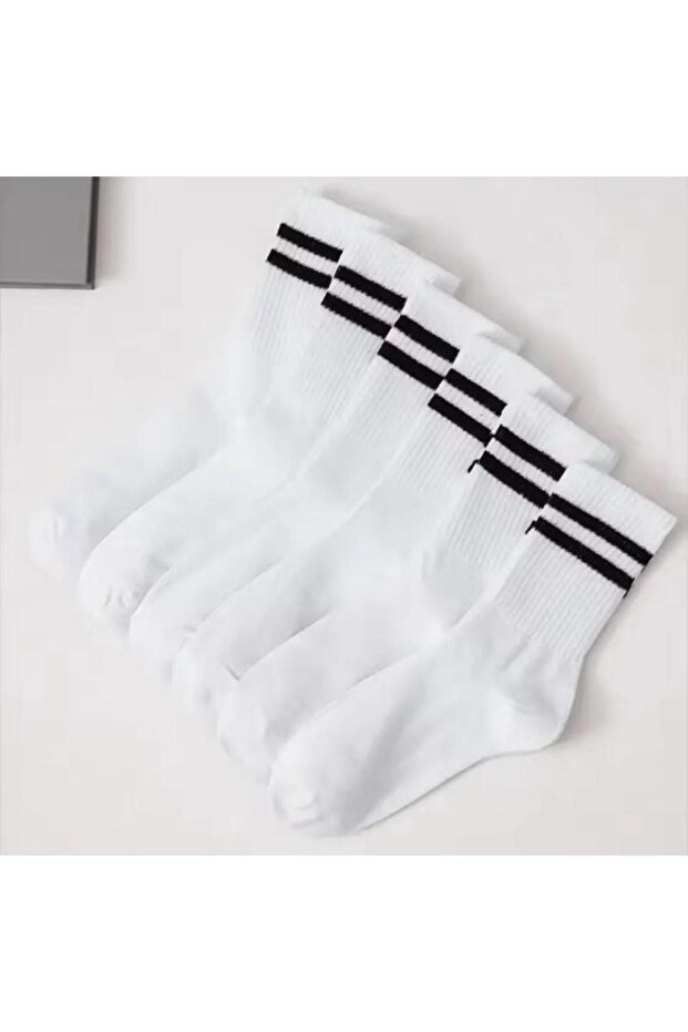 6'Pár unisexových tenisových ponožek - 2
