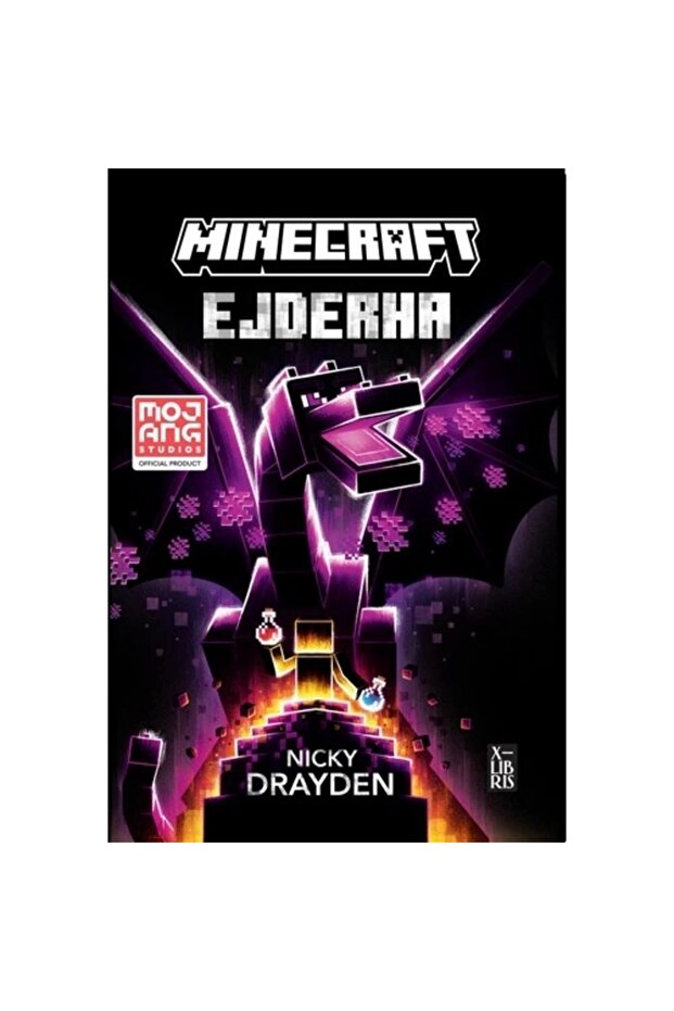 Minecraft - Ejderha Nicky Drayden Kitabı 248 Sayfa X-Libris - 1