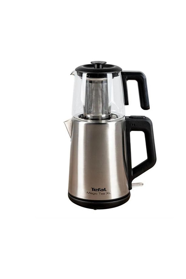 Magic Tea Xl 1650 W Cam Çay Makinesi - Otomatik Kapanma - 1.2 L Çaydanlık, 1.8l Su Isıtıcı - 5