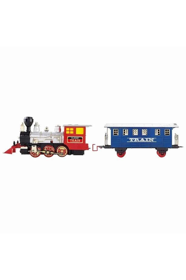 01551 , Sesli Ve Işıklı Klasik Tren Seti 16 Parça - 3