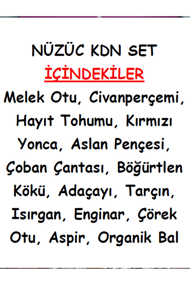 KDN Bitkisel Ürün Seti - Regl Dostum - 4