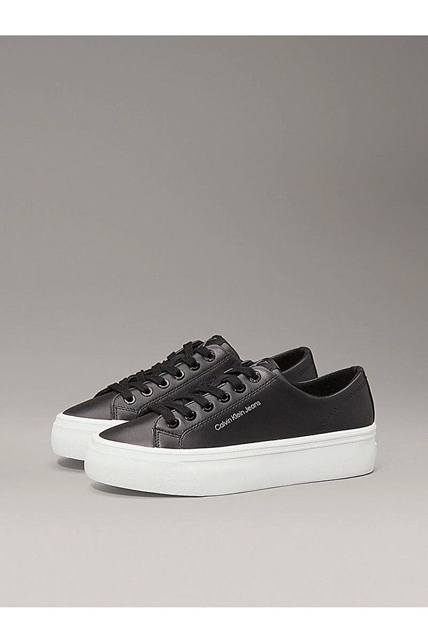 Deri Platform Sneaker Ayakkabı YW0YW017710GM AYAKKABI YW0YW01771 0GM - 2