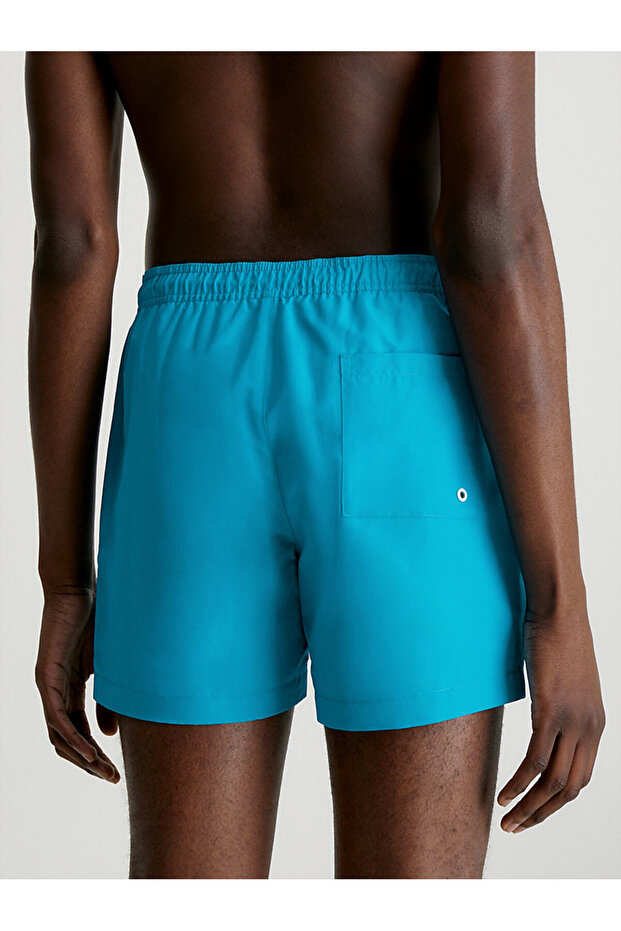 Erkek Medium Drawstring Deniz Şortu - 5