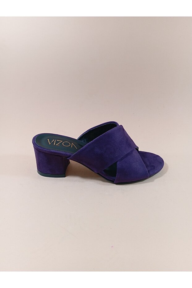 MOR ÇAPRAZ SÜET TERLİK - 5