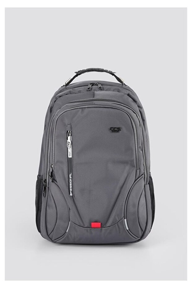 51447 حقيبة ظهر قماش رمادي - 1