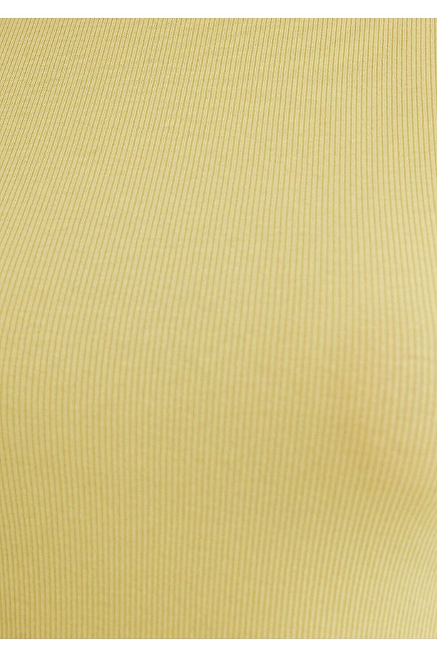 Sarı Basic Tişört Fitted / Vücuda Oturan Kesim 1613081-71285 - 7