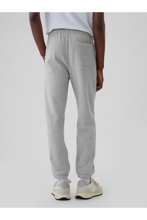 Erkek Gri Vintage Soft Gap Logo Jogger Eşofman Altı - 3