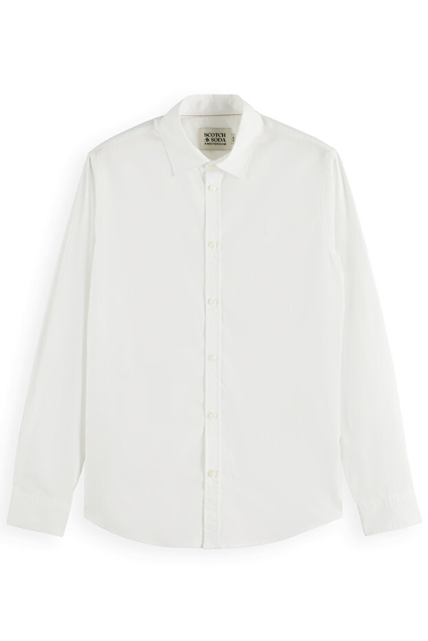 Hemd CORE POPLİN SOLID Langarmhemd - 1