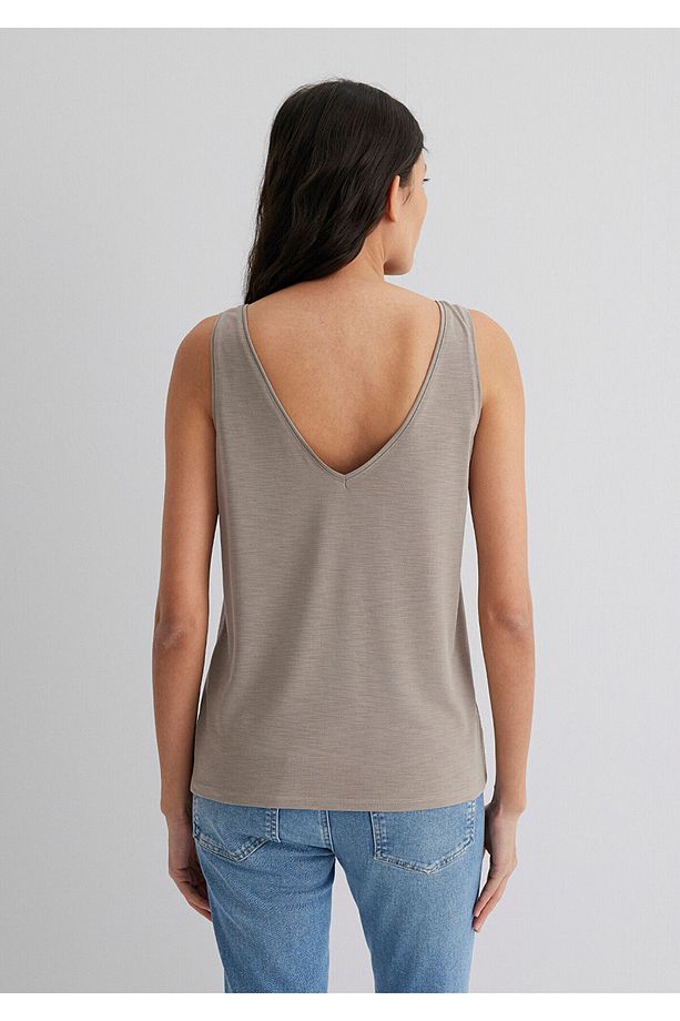 Lux Touch Tencel Tm Vizon Modal Atlet Slim Fit / Dar Kesim 1610423-70320 - 4