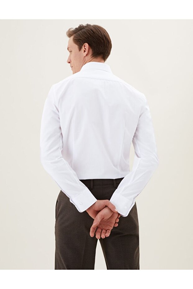 3'lü Slim Fit Gömlek Seti - 2