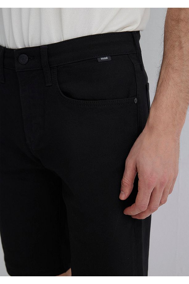 Brian Siyah Comfort Jean Şort 0418423313 - 5