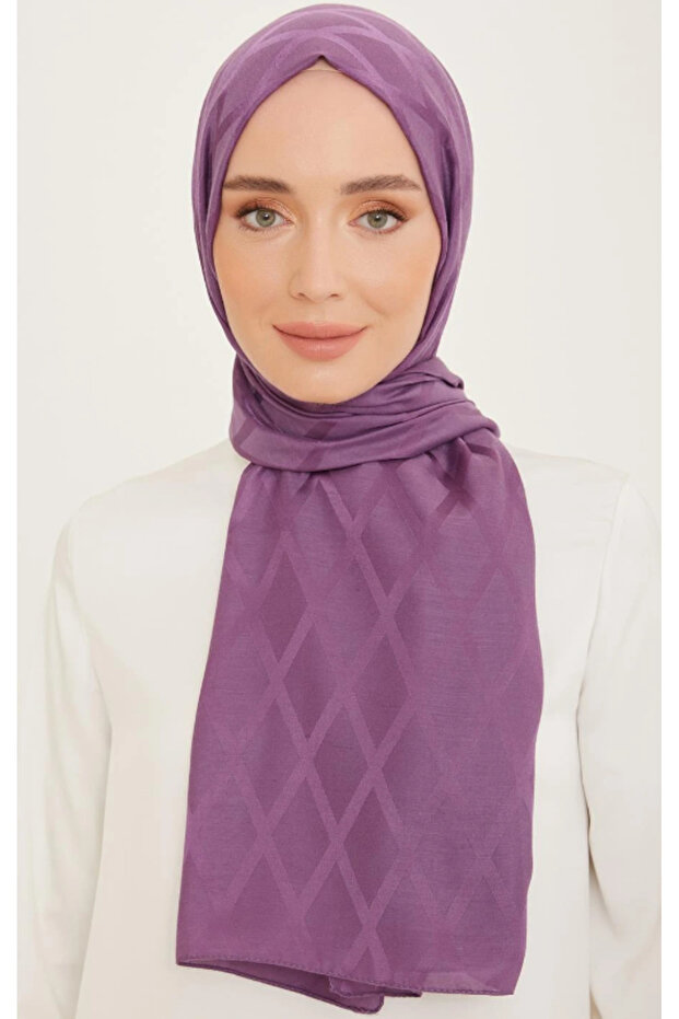 Trend Ruby Şal 3-116 Mor - 1
