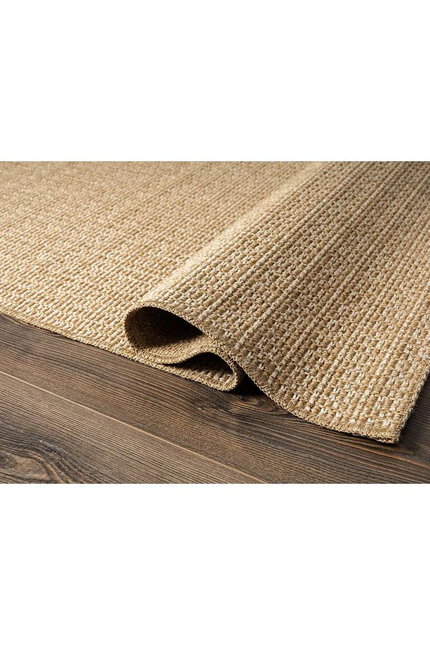 Tiora TI004A Bej Jüt Halı Naturel Sisal Örme Hasır Modern Yıkanabilir Dayanıklı Tozu Yok - 5