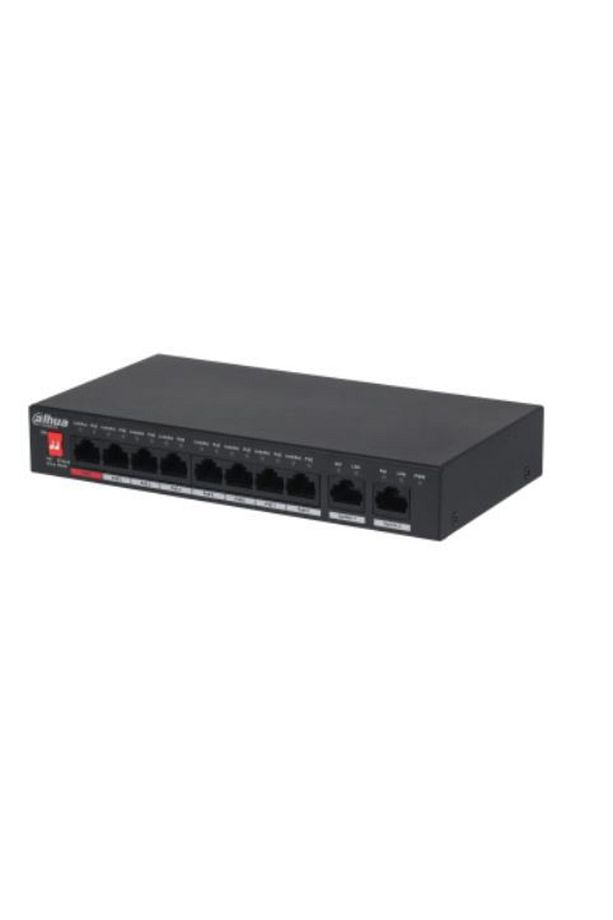 Pfs3010-8et-96-v2 8 Port 8xfe-2xge 96w Poe Switch - 1