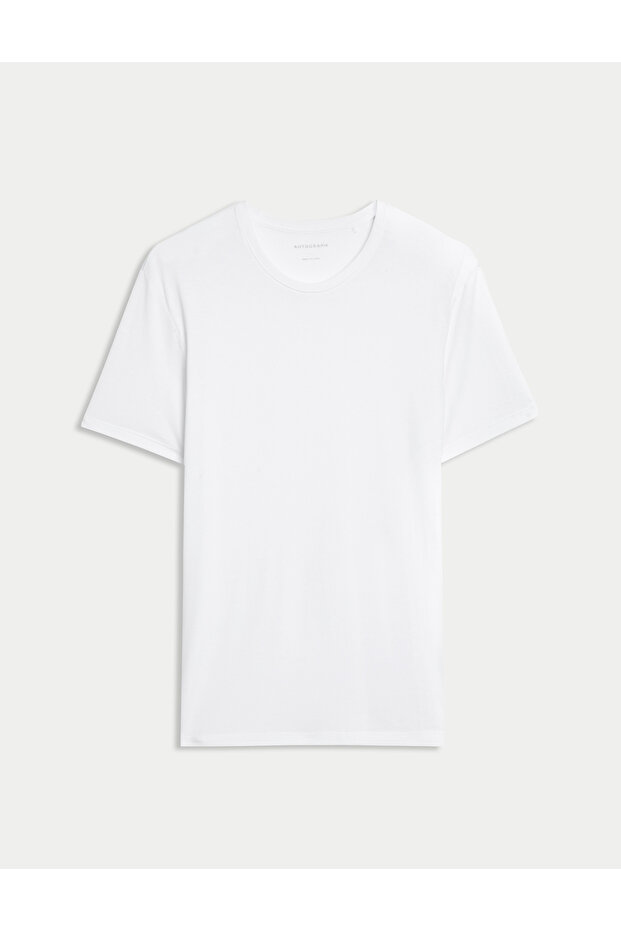 Regular Fit Kısa Kollu Premium Atlet - 4