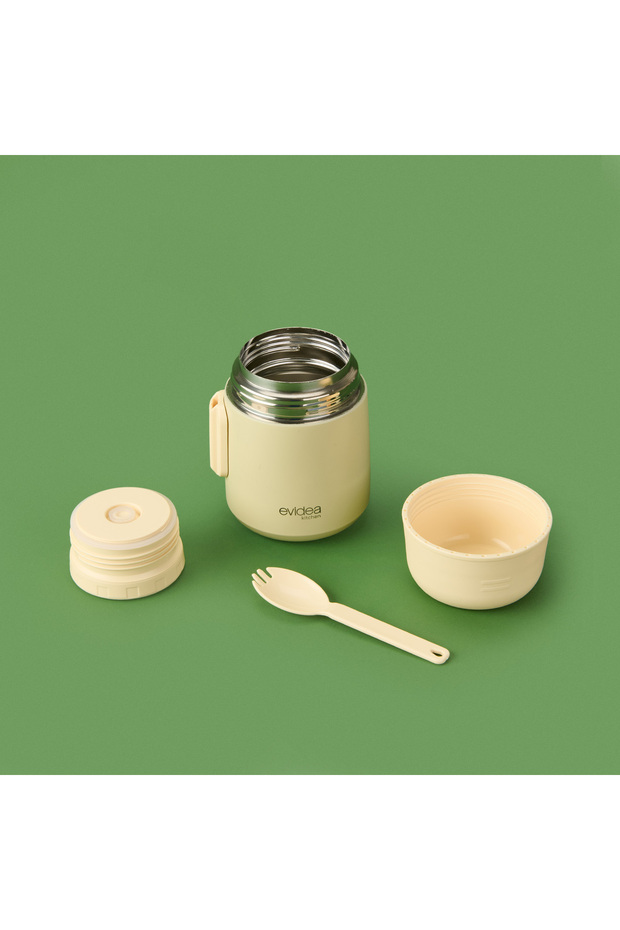 Kitchen Yemek Termosu - Bej - 500 ml - 3