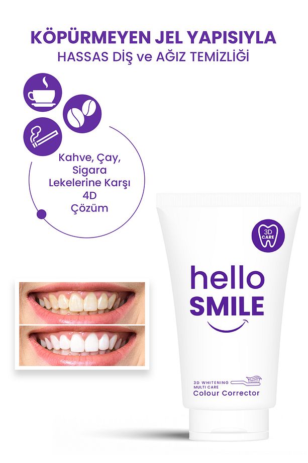 Hello Smile Beyazlatıcı Diş Jeli - 3