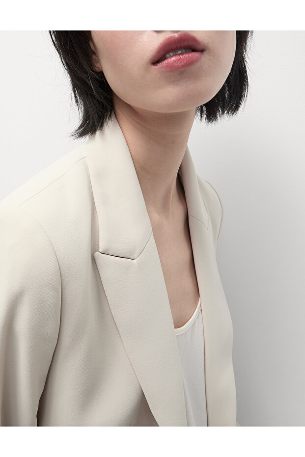 Relaxed Fit Blazer Ceket - 4
