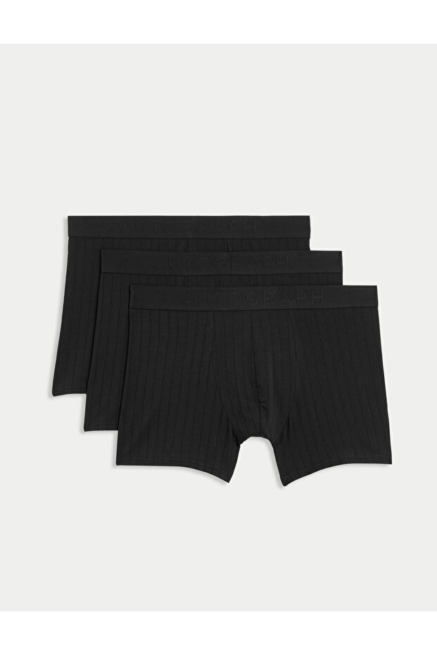 3'lü Supima® Trunk Boxer Seti - 2