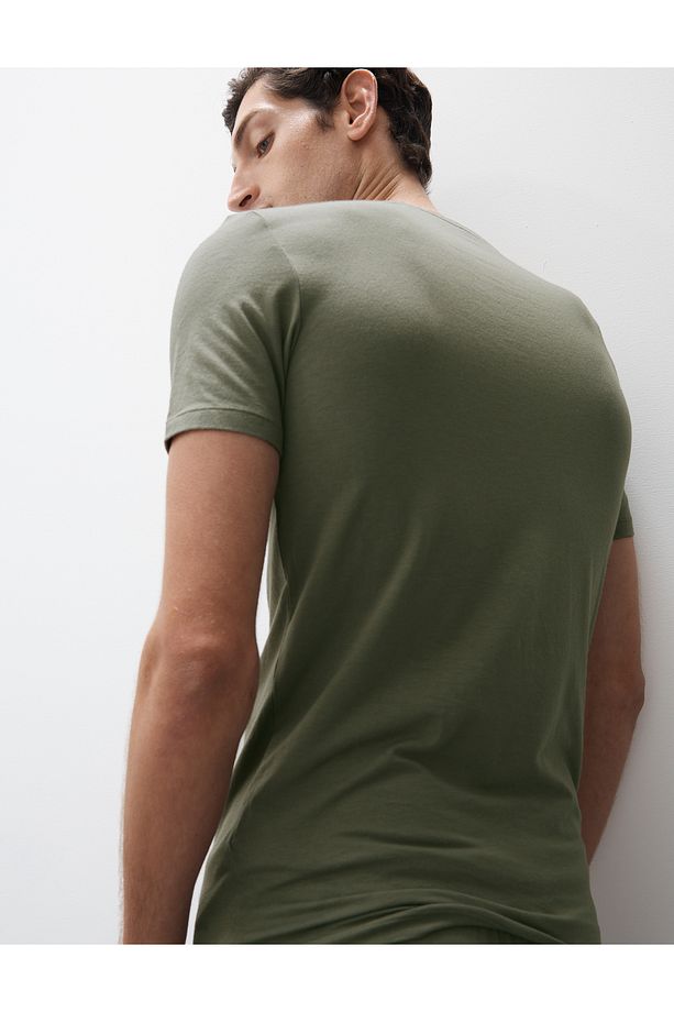Supima Pamuk Pijama Üstü - 3