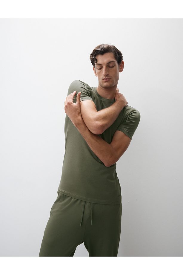 Supima Pamuk Pijama Üstü - 2