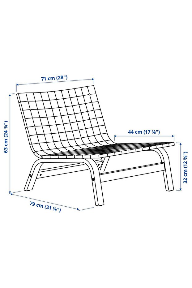 tekli koltuk, huş kaplama - 6
