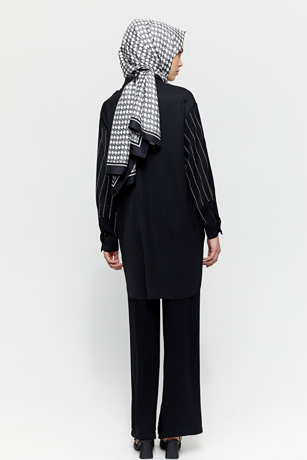 Geniş Paça Pantolon - 4