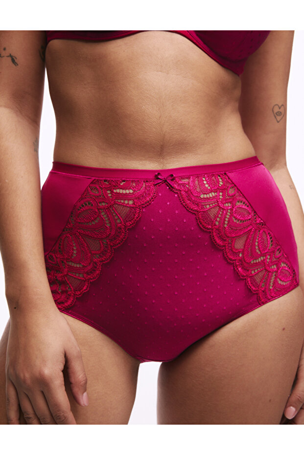 3'lü Amelia Dantelli Full Brief Külot - 4