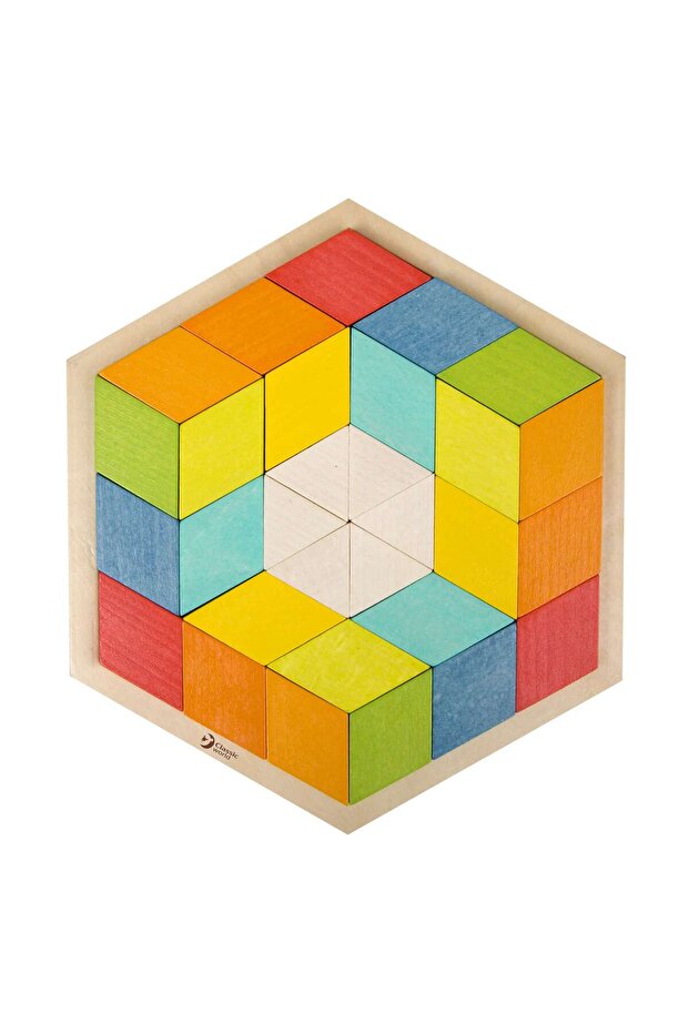 Ahşap 3D Puzzle - 4