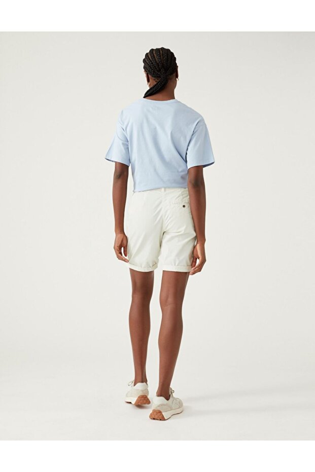 Regular Fit Chino Şort - 4