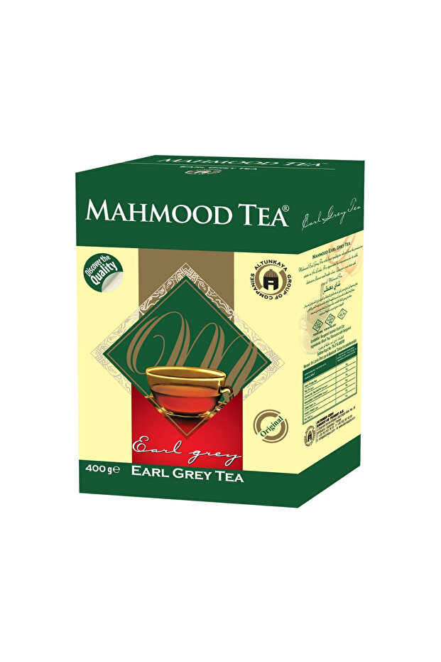Mahmood Tea Bergamotlu Ithal Seylan Dökme Çayı Ceylon Earl Grey Kutu 400 G