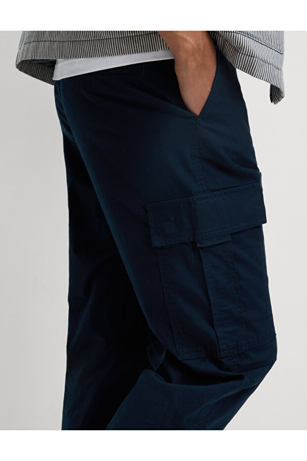 Slim Fit Ripstop Kargo Pantolon - 2
