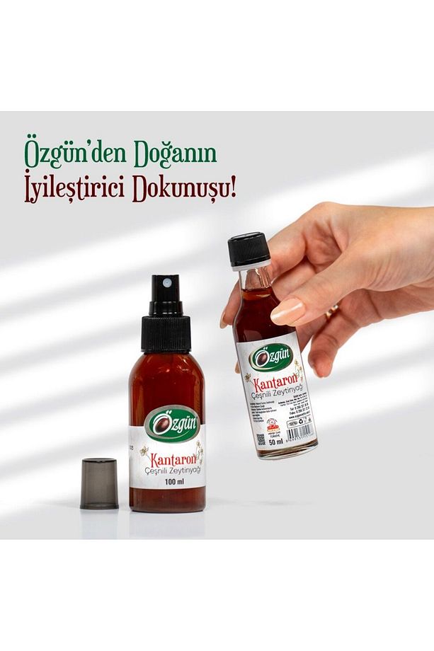 Kantaron çeşnili zeytinyağı (100 ml-sprey şişe) - 2