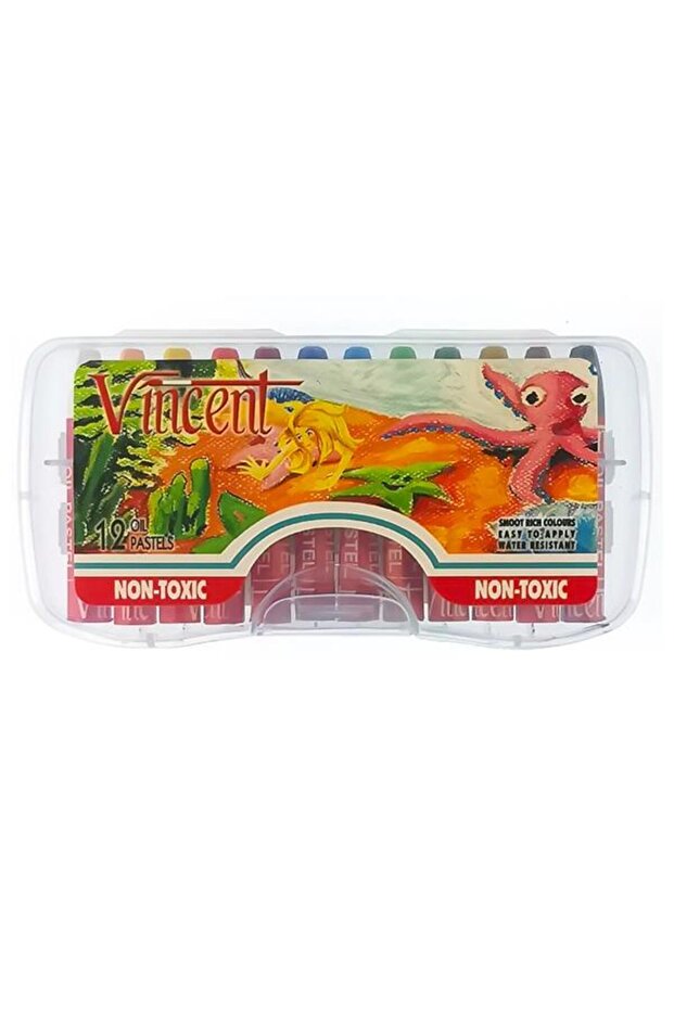 Yağlı Pastel Boya 12li Set - 1