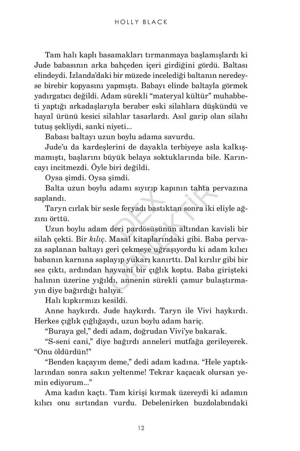 Zalim Prensperi Halkı Serisi 1kitap Holly Black - 6