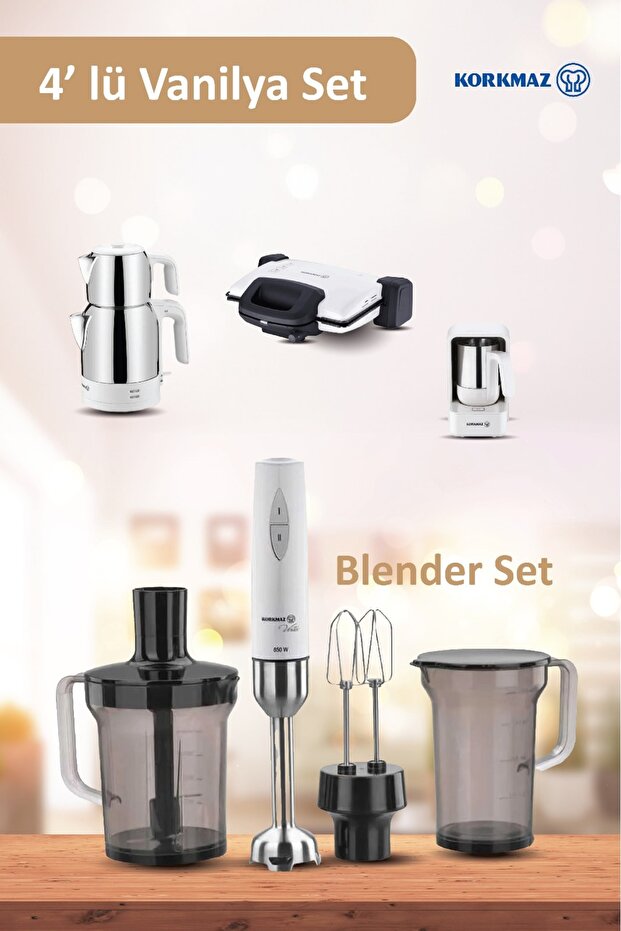 Vanilya 14 Parça Elektro Set - 6