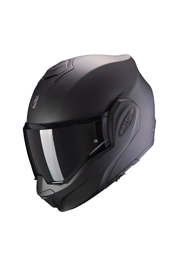 Exo-tech Evo Çene Açılabilir Motosiklet Kaskı Mat Siyah - 1