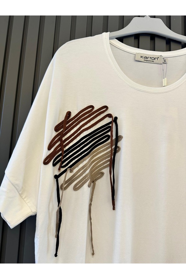 LASE NAKIŞLI BLUZ - 2