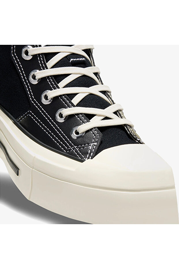 Chuck 70 De Luxe Squared Unisex Siyah Sneaker - 4