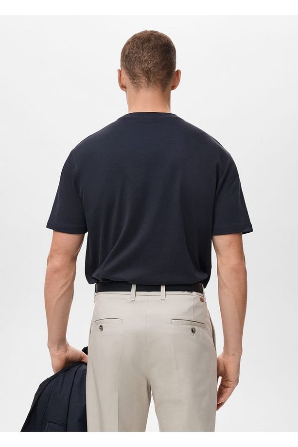 Medium weight regular fit tişört - 4
