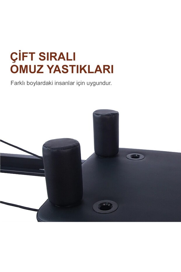 Pilates Reformer Ev Tipi - Yer Kaplamaz Katlanır Hafif - 3