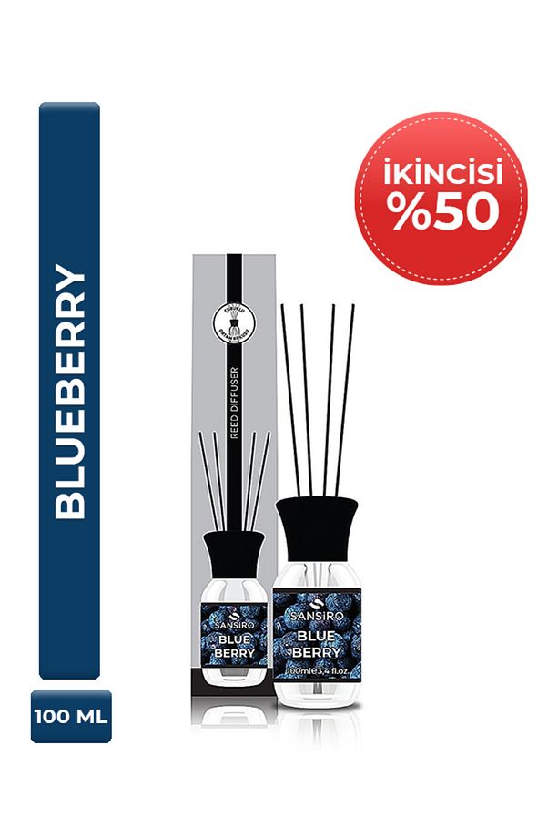 Blueberry 100ml Bambu Çubuklu Ortam Kokusu - 1
