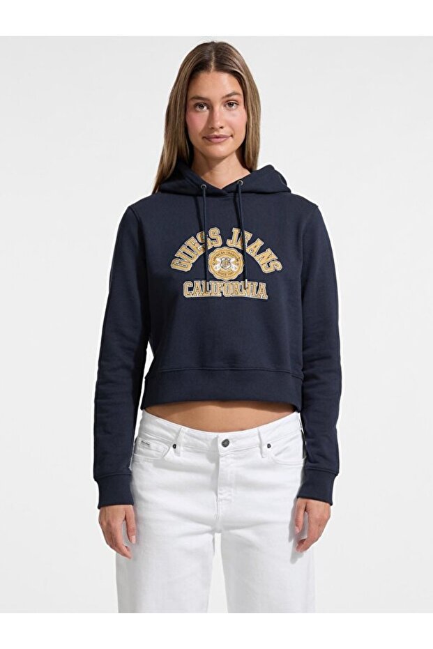 Jeans Crop Women's Sweatshirt