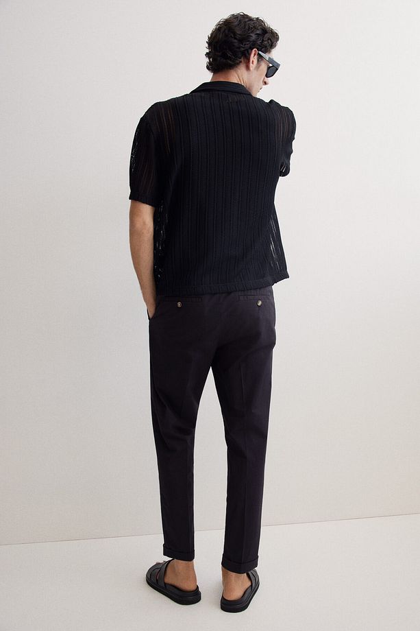Pamuklu Kısa Pantolon Regular Fit - 5