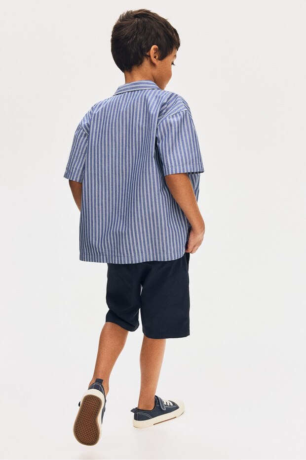 Pamuklu Chino Şort - 2