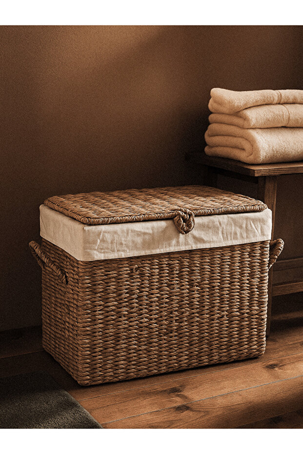 Herme Hasır Sandık / Sepet (55 CM) - 2