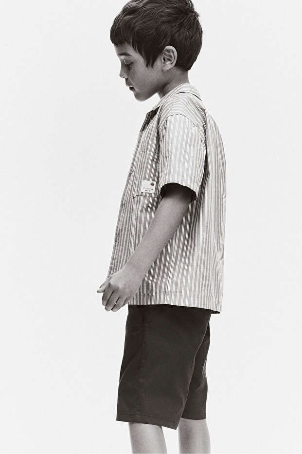 Pamuklu Chino Şort - 3