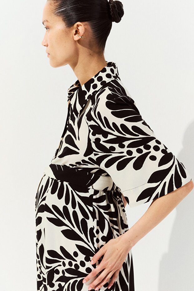 MAMA Before & After Gömlek Elbise - 6