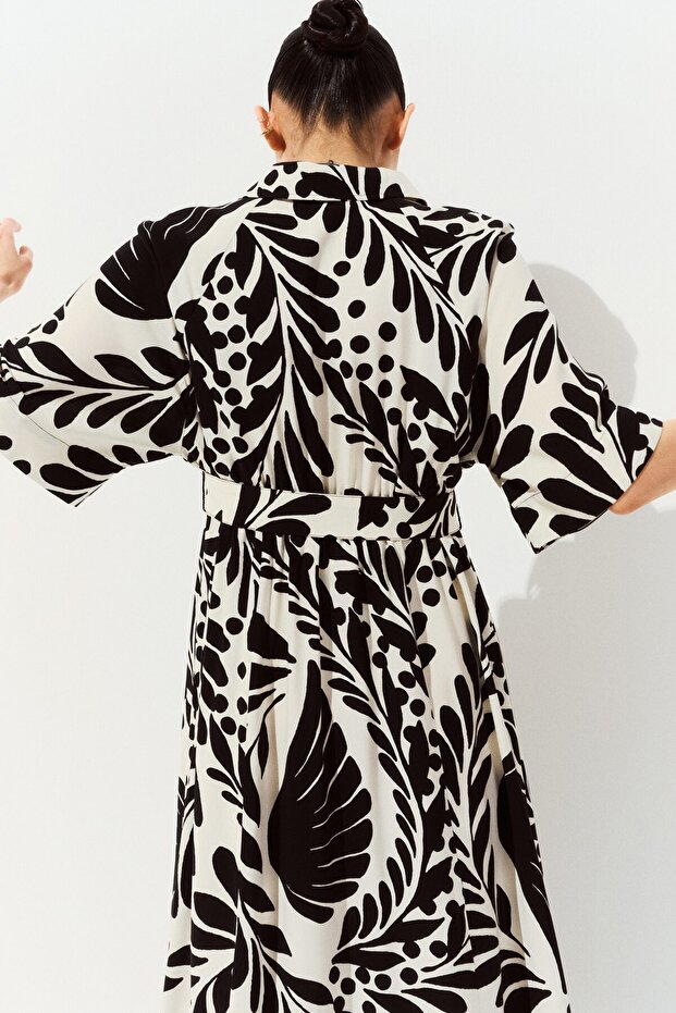 MAMA Before & After Gömlek Elbise - 5