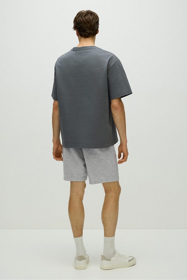 Regular Fit Sweatshirt Şort - 4